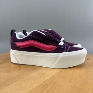 Vans Knu Skool Platform Women’s Size 8 Lollipop Purple Stacked Casual Sneakers